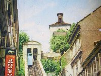 Tomićeva ulica 1955. godine. Restauracija k janjetu